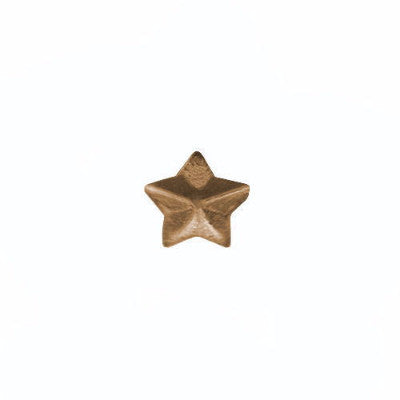 NO PRONG Miniature Medal Attachment: 1/8 inch Bronze Star