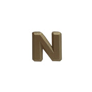 Letter N Attachment for Miniature Medal -  bronze