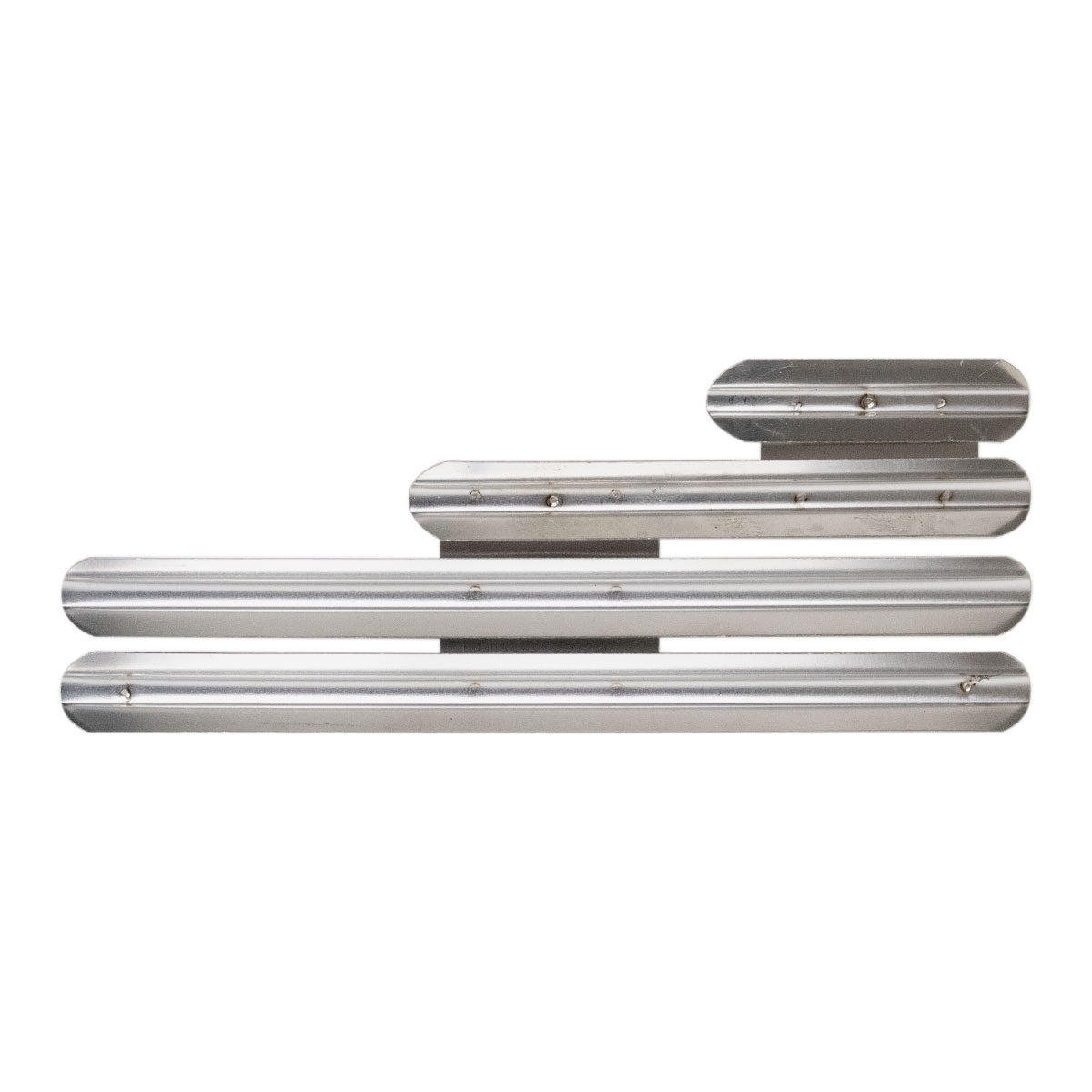 Metal 9 Ribbons Staggered Right Ribbon Mounting Bar