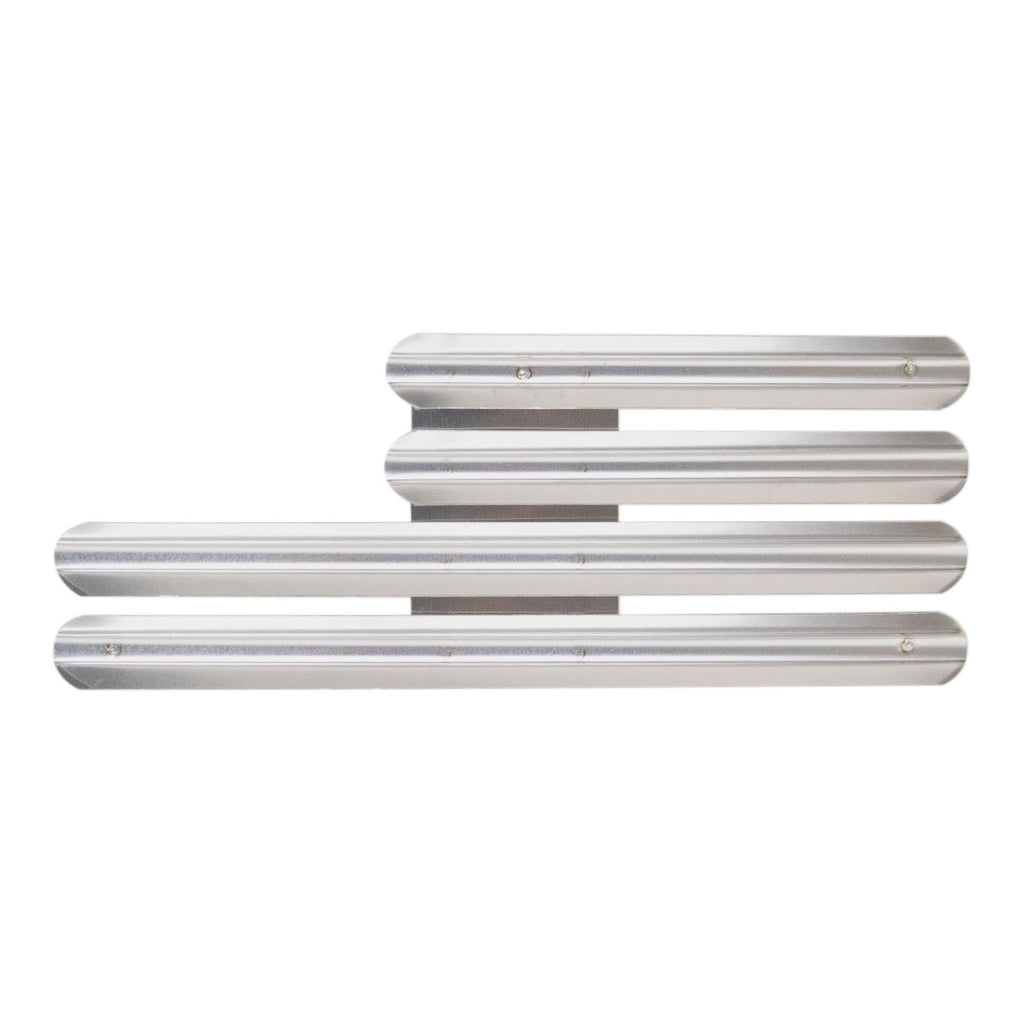 Metal 10 Ribbons Staggered Right Ribbon Mounting Bar