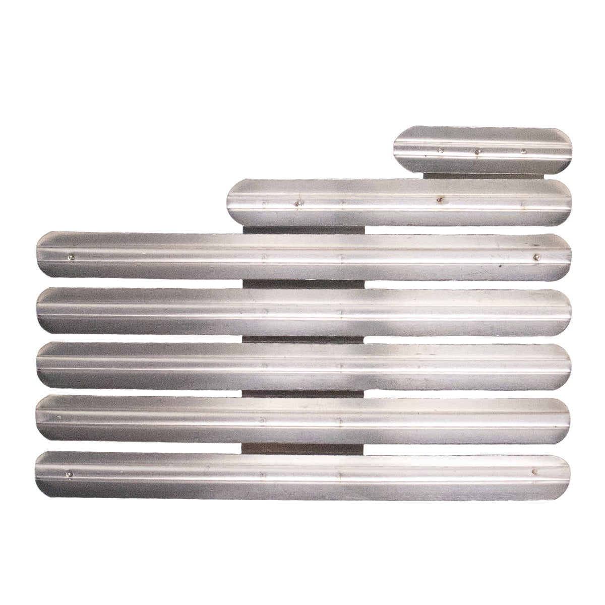 Metal 18 Ribbons Staggered Right Ribbon Mounting Bar