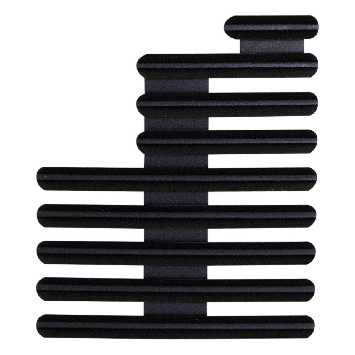 Ribbon Mounting Bar with Space for 22 Ribbons Staggered Right