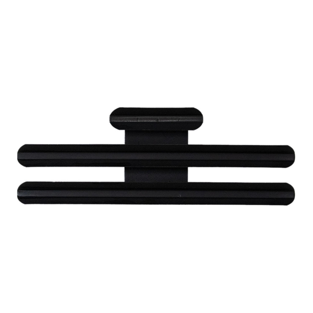 Ribbon Mounting Bar: 7 Ribbons - black metal