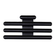 Ribbon Mounting Bar: 10 Ribbons - black metal 1/8