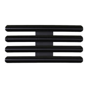Ribbon Mounting Bar: 12 Ribbons - black metal 1/8