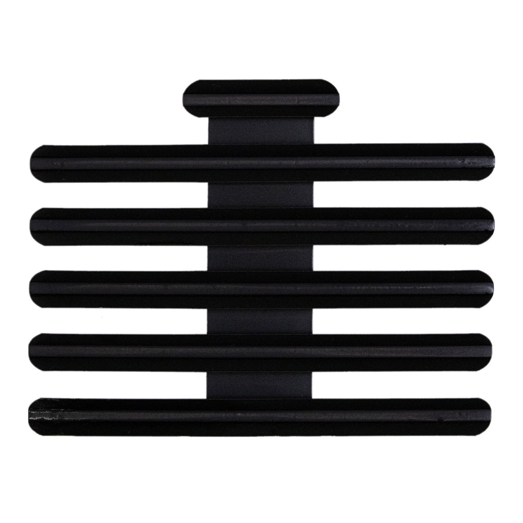 Ribbon Mounting Bar: 16 Ribbons - black metal 1/8