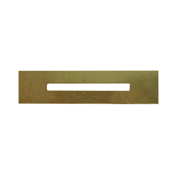 Back Clip for production of full size medal or ribbon slide. (Not for mounting medals or ribbons)