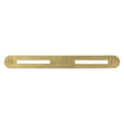 Ribbon Mounting Bar: Base Bar - brass, double, clutch back
