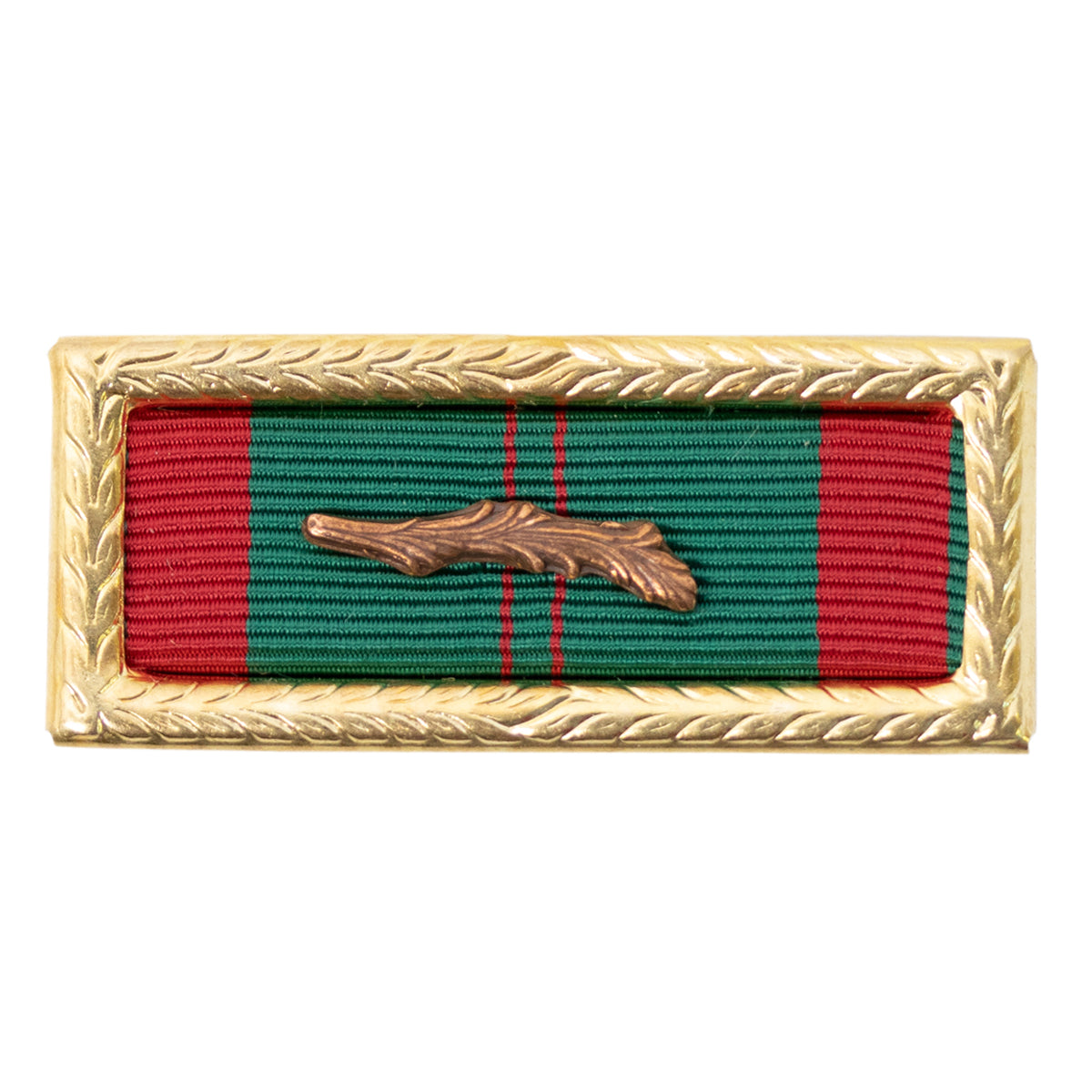 Ribbon Unit: Vietnam Civil Action First Class with palm and large frame. Palm attachment included but not mounted.