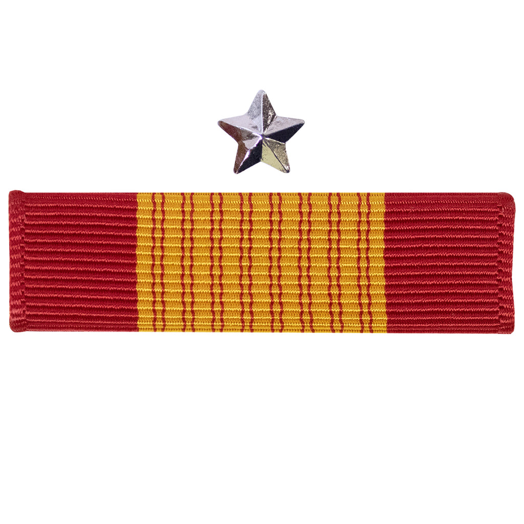 Ribbon Unit: Vietnam Armed Forces Gallantry Cross with silver star