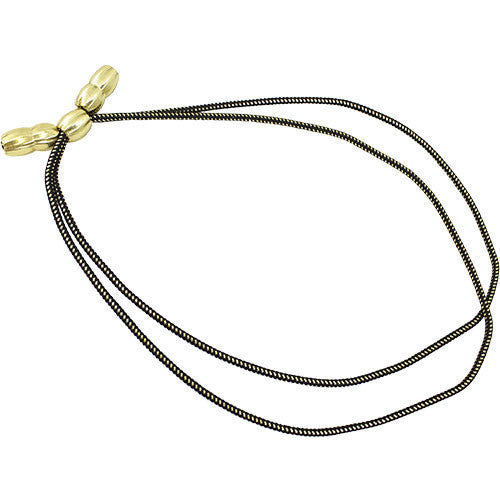 Army Hat Cord: Officer - gold and black with gold acorns
