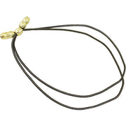 Army Hat Cord: Officer - gold and black with gold acorns