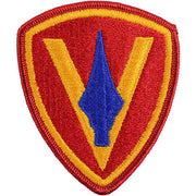 Marine Corps Shoulder Patch: Fifth Division - color