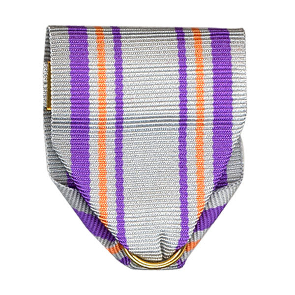 Army ROTC Ribbon Drape: N-4-4: AJROTC Guidon Bearer - pin and safety catch