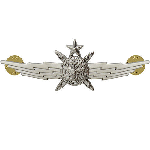 Air Force Badge: Senior Cyberspace Operator: Regulation size