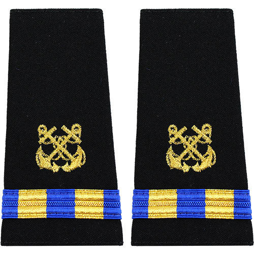 Navy Soft Shoulder Mark: Warrant Officer 2 Boatswain