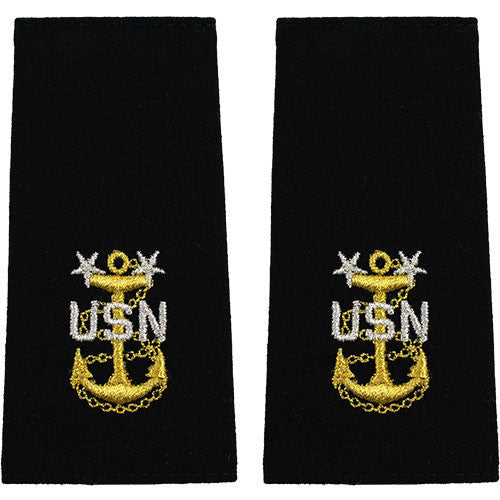 Navy Soft Shoulder Mark: E-9 Master Chief
