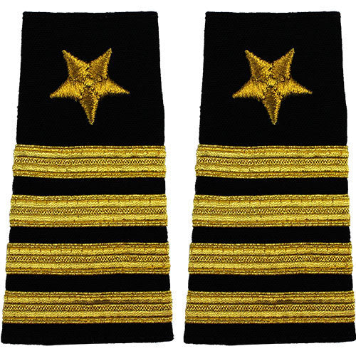 Navy Soft Shoulder Mark: Line Captain