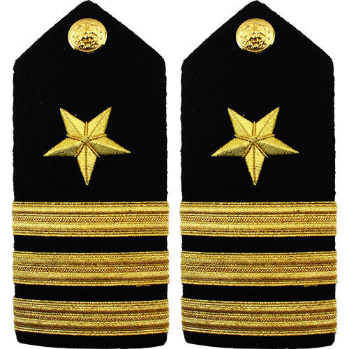Navy Shoulder Board: Line Commander - male