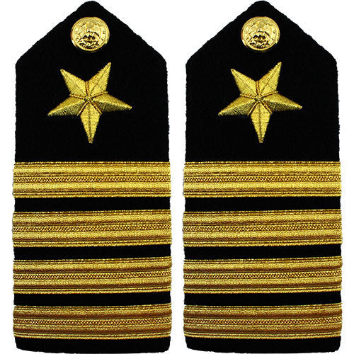 Navy Shoulder Board: Line Captain - male