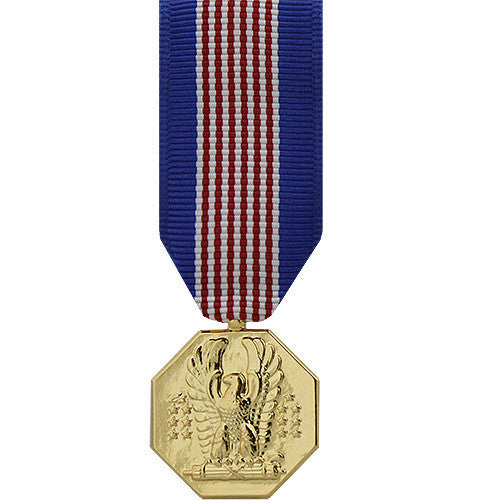 Miniature Medal- 24k Gold Plated: Soldier's Medal