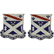 Army Crest: 18th Infantry Regiment - In Omnia Paratus