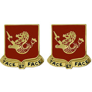 Army Crest: 25th Field Artillery - Tace Et Face