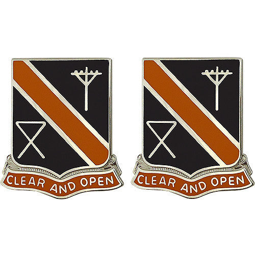 Army Crest: 29th Signal Battalion - Clear and Open