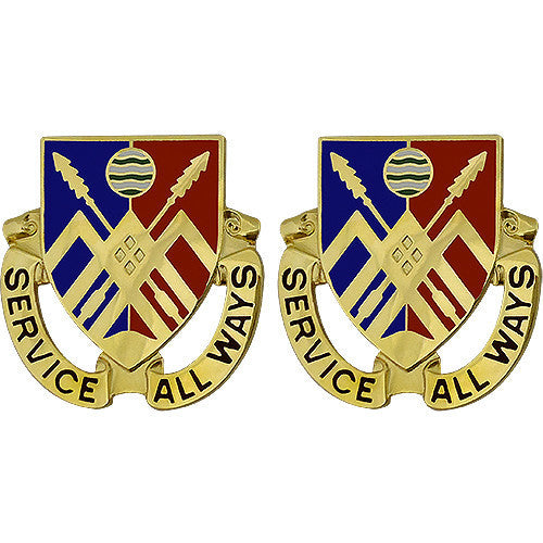 Army Crest: 29th Support Battalion - Serve All Ways
