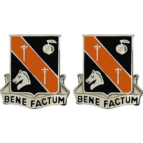 Army Crest: 40th Signal Battalion - Bene Factum
