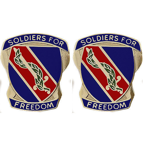 Army Crest: 43rd Adjutant General Battalion - Soldiers for Freedom