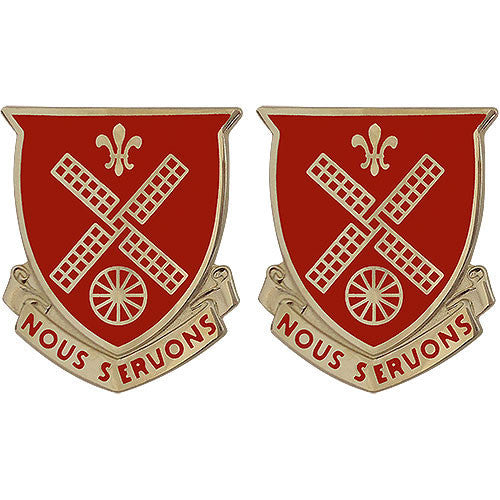 Army Crest: 52nd Engineer Battalion - Nous Servons