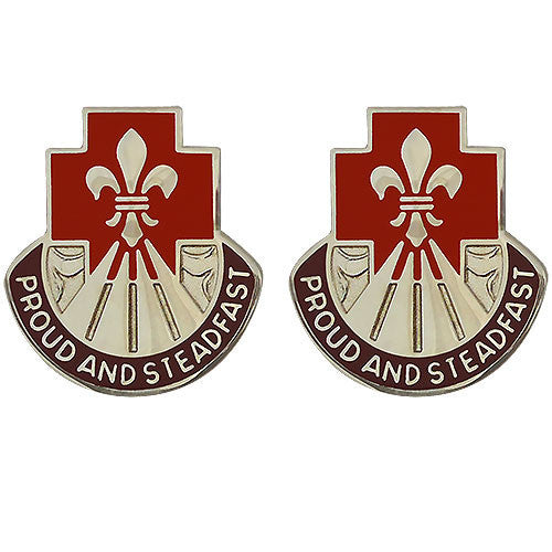 Army Crest: 62nd Medical Group - Proud and Steadfast