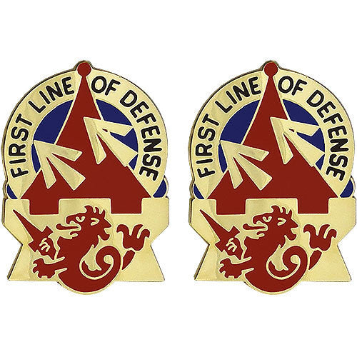 Army Crest: 94th Air Defense Artillery - First Line of Defense