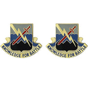Army Crest: 102nd Military Intelligence Battalion - Knowledge for Battle