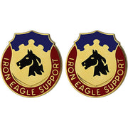 Army Crest: 127th Support Battalion - Iron Eagle Support