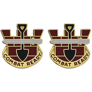 Army Crest: 130th Engineer Brigade - Combat Ready