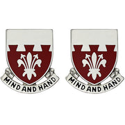 Army Crest: 169th Engineer Battalion - Mind and Hand