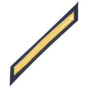 Coast Guard CPO Hash Marks: Gold Lace on Blue - Set of 1