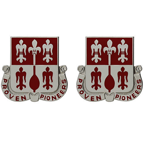 Army Crest: 299th Engineer Battalion - Proven Pioneers