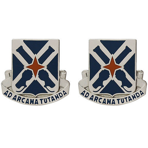 Army Crest: 305th Military Intelligence Battalion - Ad Arcana Tutanda