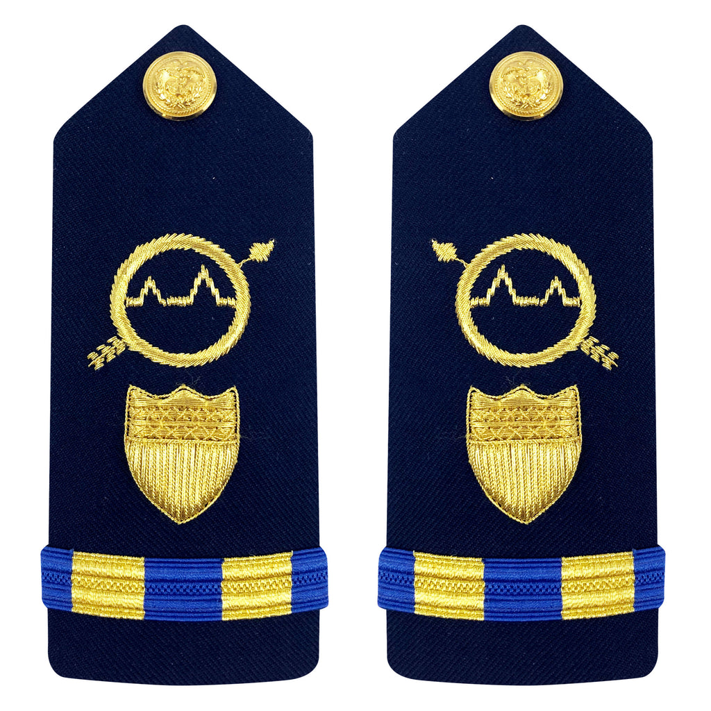 Coast Guard Shoulder Board: Warrant Officer 2 Operations Systems - Male
