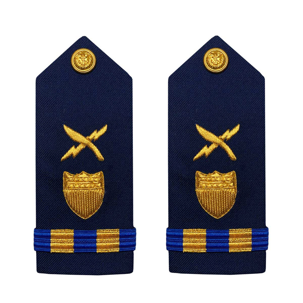 Coast Guard Shoulder Board: Warrant Officer 2 Intelligence Systems