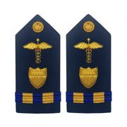 Coast Guard Shoulder Board: Warrant Officer 2 Medical Administration - Female