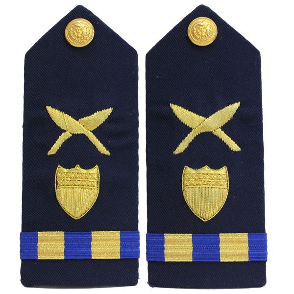 Coast Guard Shoulder Board: Warrant Officer 2 Personnel Adminstration ...