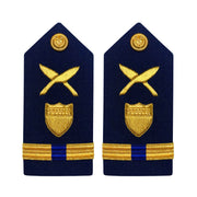Coast Guard Shoulder Board: Warrant Officer 3 Intelligence