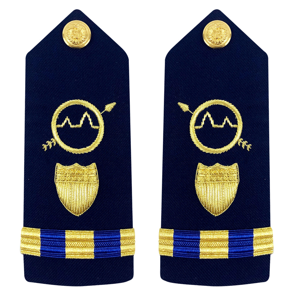 Coast Guard Shoulder Board: Warrant Officer 3 Operations Systems - Male