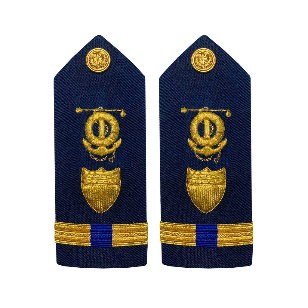Coast Guard Shoulder Board: Warrant Officer 4 Marine Safety Specialist Deck - Male