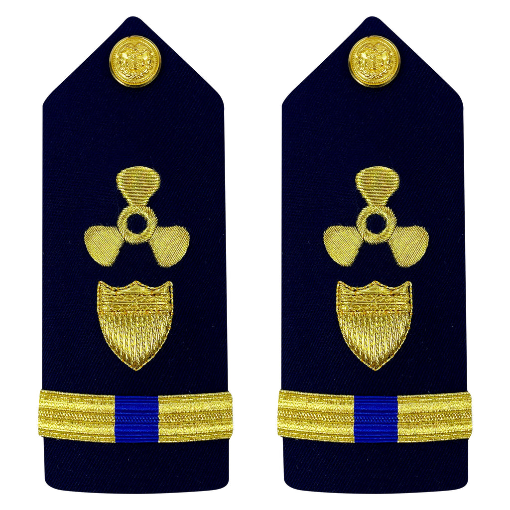 Coast Guard Shoulder Board: Warrant Officer 4 Naval Engineering - Male