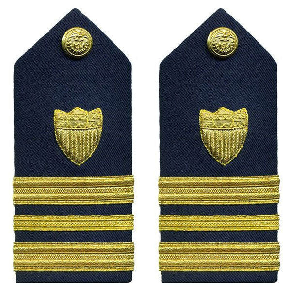 Coast Guard Shoulder Board: Lieutenant Commander - female